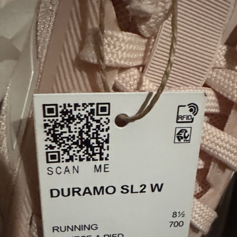 Adidas Women's Light Pink Sneakers - Picture 4 of 4